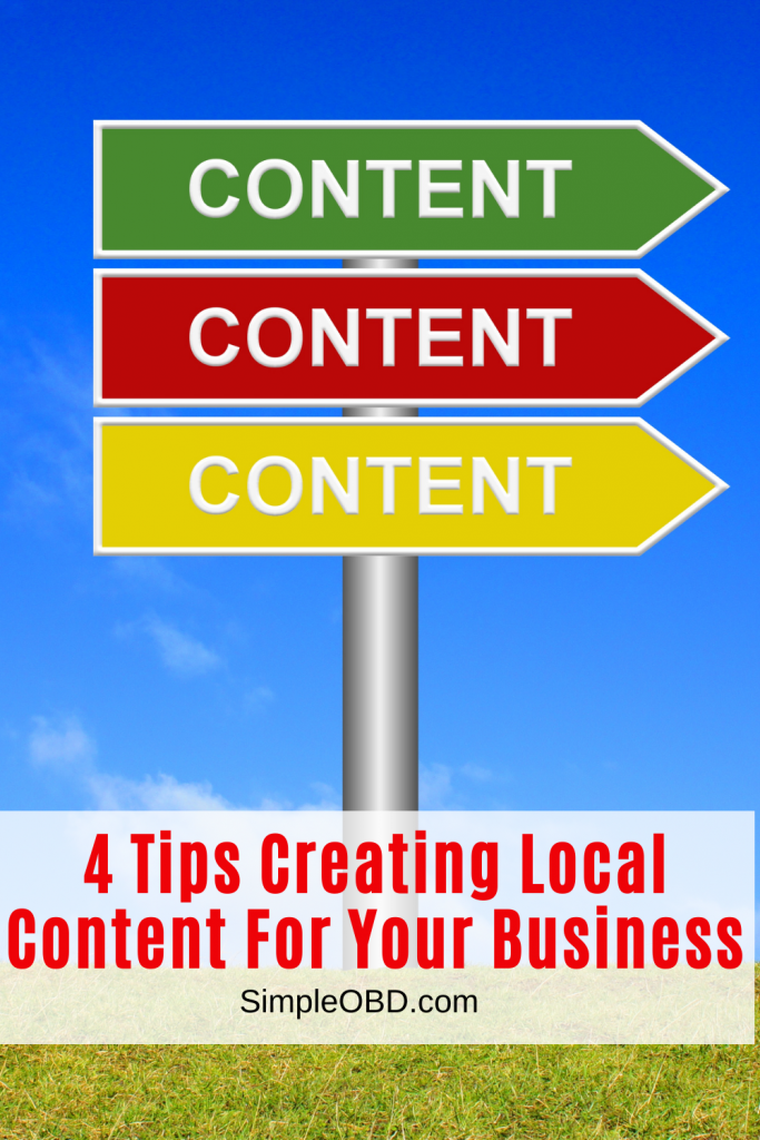 content creation for business