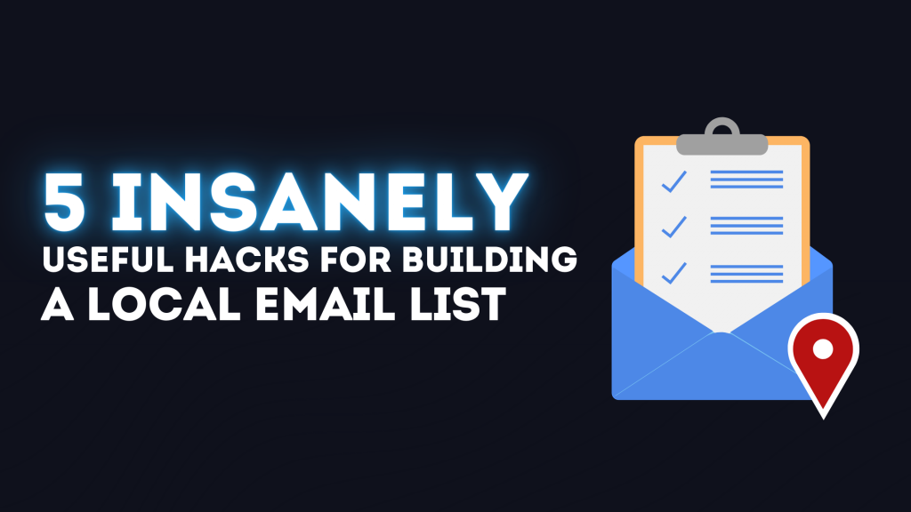 Building A Local Email List